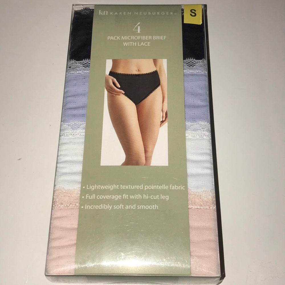 Karen Neuburger 4 pack Microfiber Brief